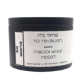 Mbodi 6 oz soy candle ‘Be Gone’ in metal tin with minimal label, crafted for release, cleansing, and emotional clarity